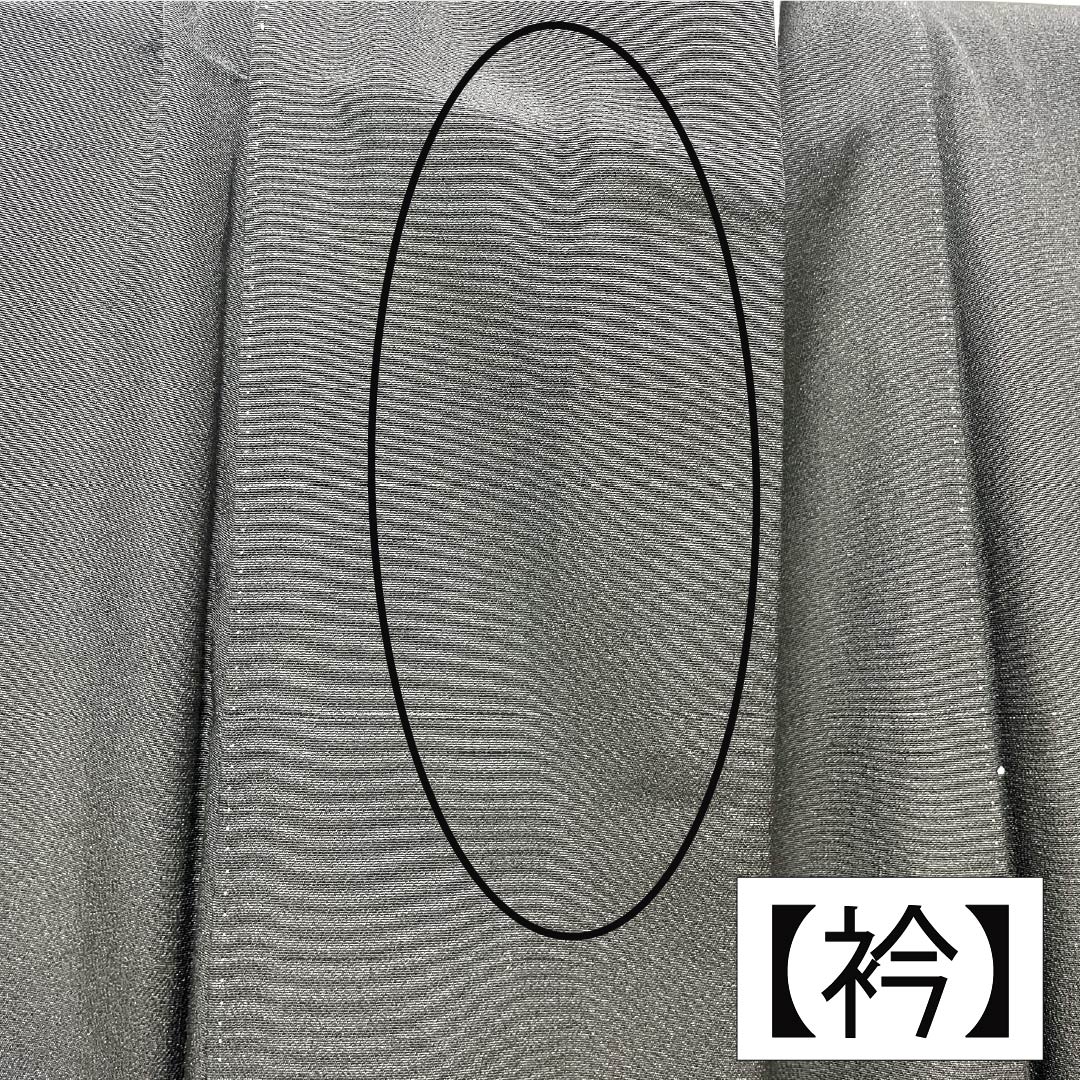 黒留袖 正絹 Aランク 身丈167cm 裄丈67.5cm 袷 京友禅 五つ紋 中陰五三桐 鶴 松 萩 波 五つ紋 黒系 1111002053510