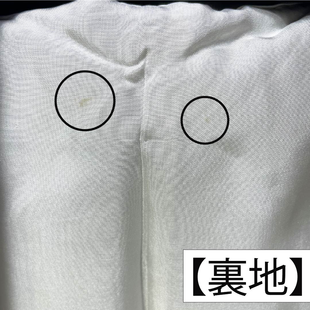 リサイクル着物】紬 正絹 Sランク 身丈161cm 裄丈66.5cm 真綿紬 幾何学
