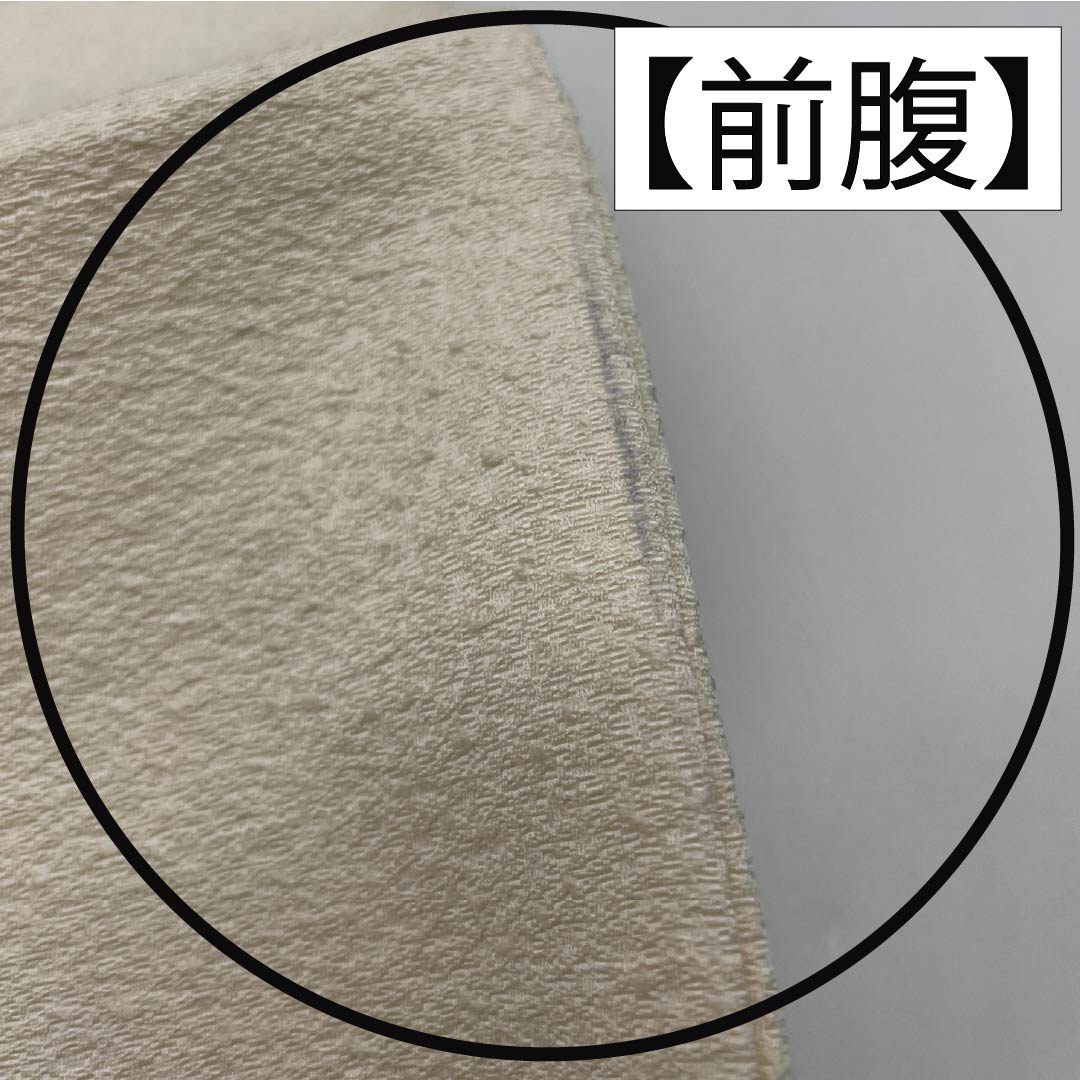 名古屋帯 乳白色色（にゅうはくしょくいろ） 作家物 辻ヶ花 帯丈357cm 正絹 Bランク ポイント柄 セミフォーマル 白系 1124008384311 名古屋仕立て