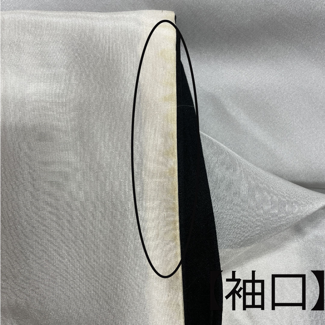 黒留袖 身丈166cm 裄丈66.5cm 袷 京友禅 草花模様 片喰 正絹 Aランク 五つ紋 黒系 1111000743510