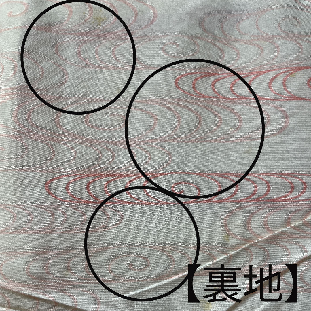 羽織 正絹 身丈80.5cm 裄丈64cm  桃色 総絞り 辻ヶ花 Aランク 袷 ピンク系 1117000703913