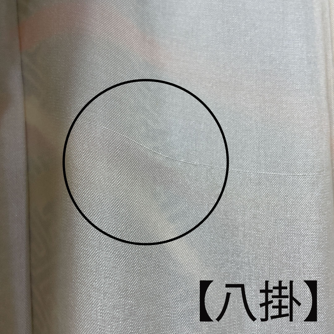 小紋 身丈156.5cm 裄丈61.5cm 袷  紗綾形 芝草  正絹 Aランク 黒系 1115002683310