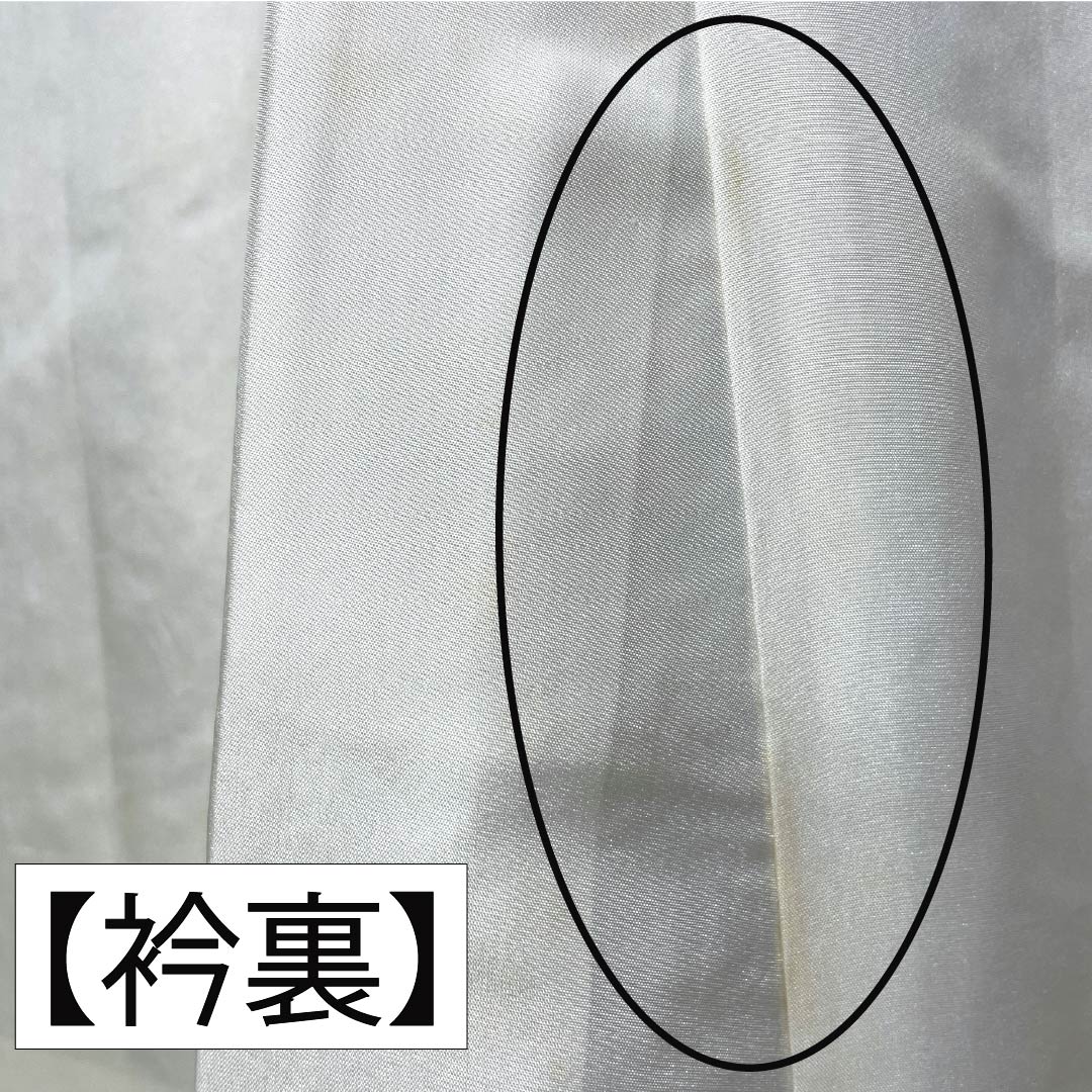 訪問着 正絹 Bランク 袷 身丈160.5cm 裄丈65.5cm 硫黄色（いおういろ） 総絞り 草花 緑系 1112007444419