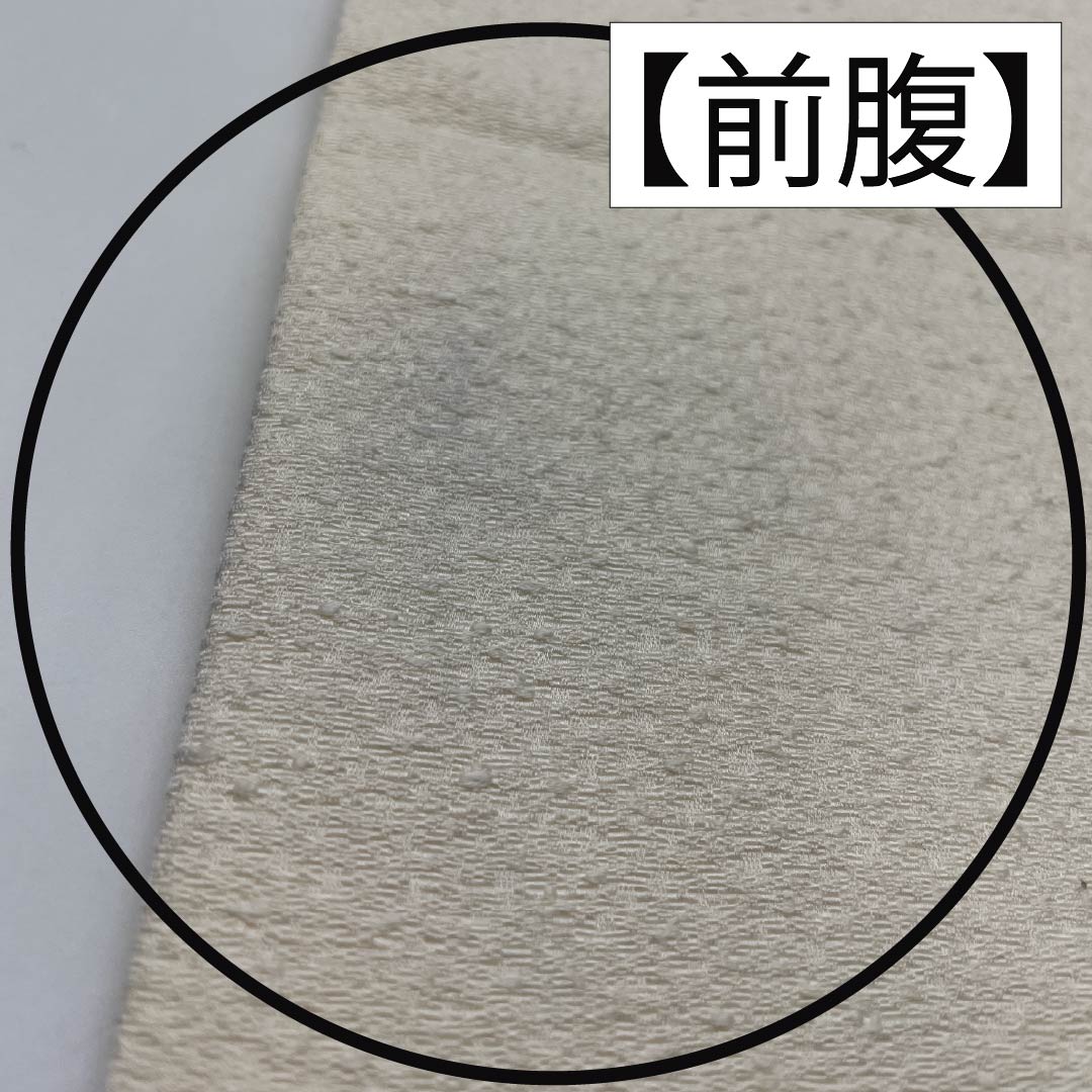 名古屋帯 乳白色色（にゅうはくしょくいろ） 作家物 辻ヶ花 帯丈357cm 正絹 Bランク ポイント柄 セミフォーマル 白系 1124008384311 名古屋仕立て