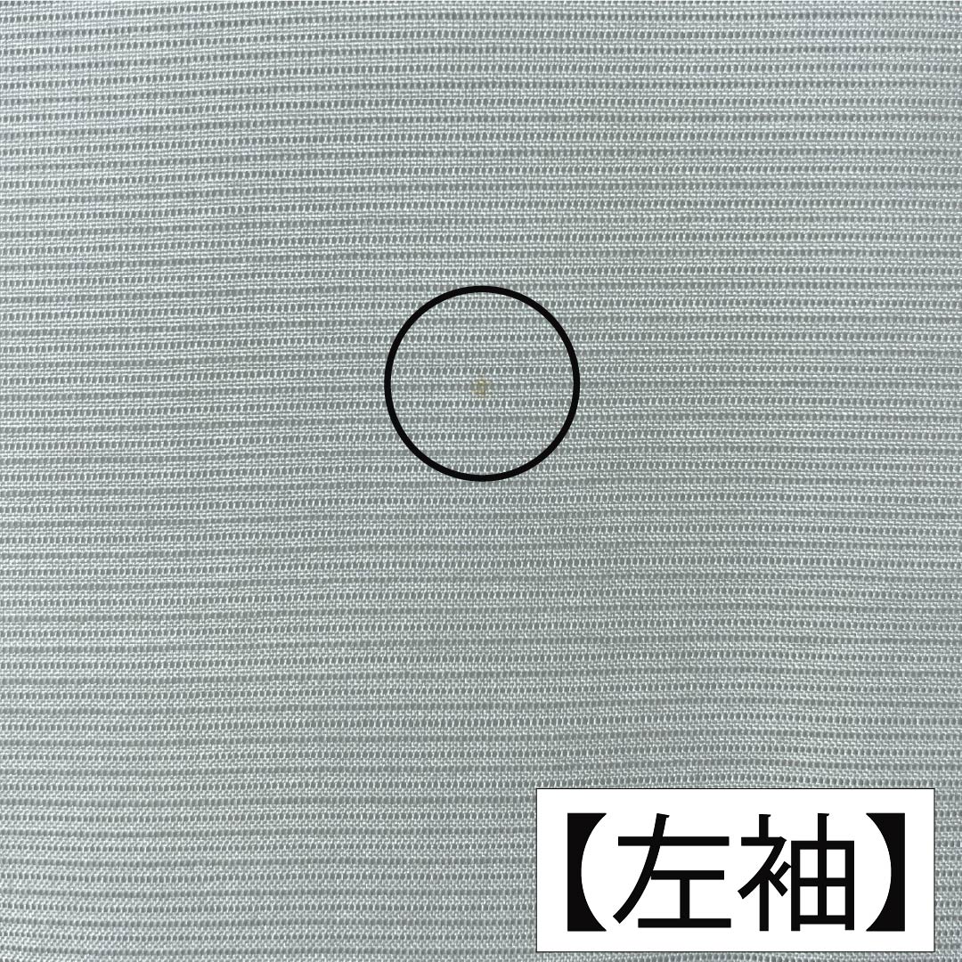 夏物 正絹 付下げ Sランク 身丈153cm 裄丈62.5cm 卯の花色（うのはないろ） ボカシ染 霞模様 絽 水色系 1132006402224