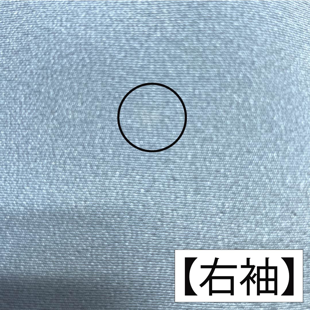 訪問着 正絹 Sランク 袷 身丈155.5cm 裄丈63cm 砧青磁色（きぬたせいじいろ） 加賀友禅 南克治 付下げ 花籠 しつけ糸付き 水色系 1112007312324