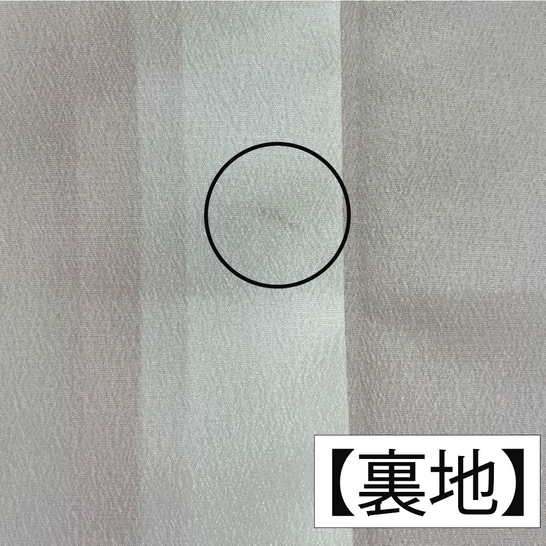 小紋 ポリエステル 身丈160.5cm 裄丈65cm 袷 似桃色（にせももいろ） 洗える着物 皐月 しつけ糸付き Aランク ピンク系 1115005563413