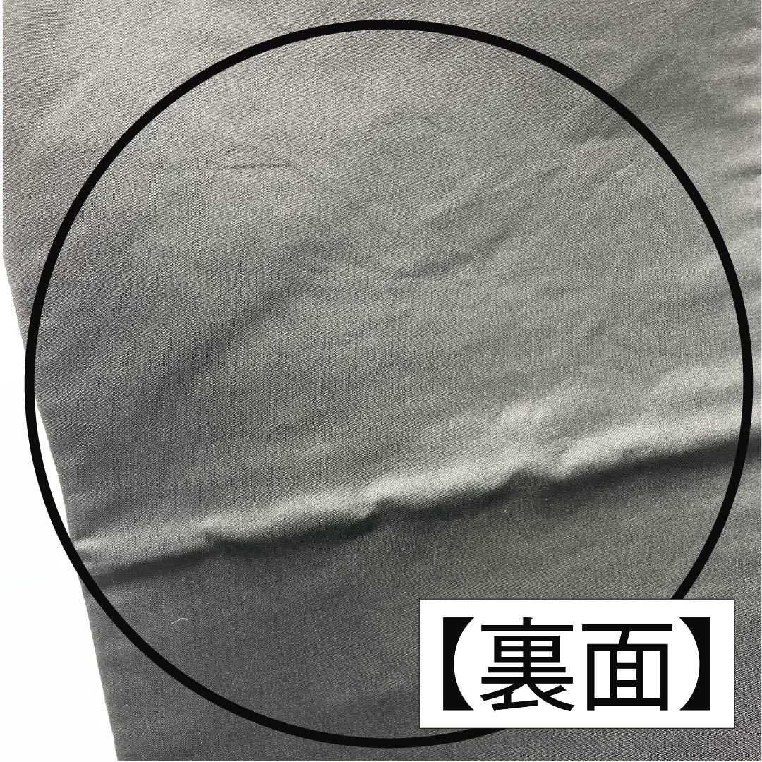 袋帯 正絹 振袖用 熨斗 宝尽くし 花唐草 帯丈438cm Sランク 六通 フォーマル 銀系 1123013522322