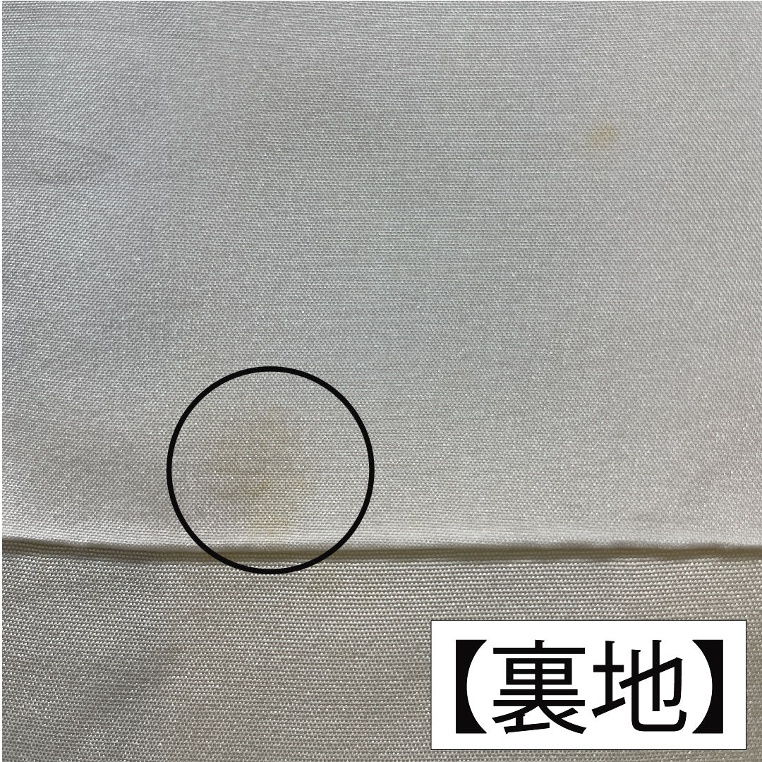 訪問着 正絹 袷 身丈166.5cm 裄丈64cm タタキ染 辻ヶ花 作家物 Aランク 黒系 1112005993510