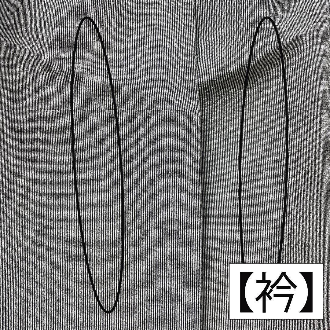 Komon, pure silk, length 153.5cm, sleeve length 65cm, lined, smoked silver, Edo Komon, Gokusame Komon, Mansuji, Kirara Guard, A rank, gray, 1115005123222