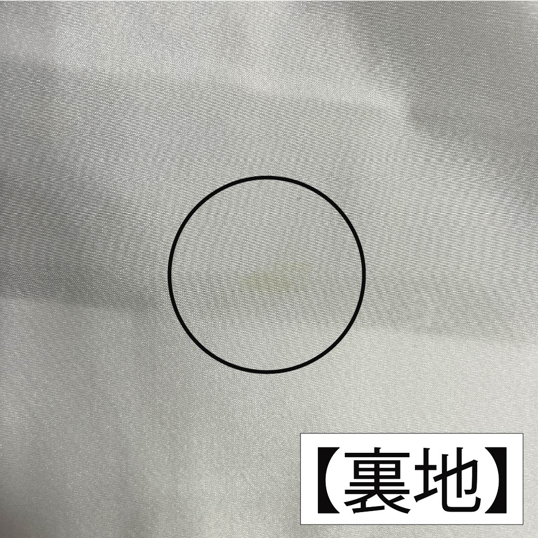 小紋 正絹 Aランク 身丈155.5cm 裄丈64cm 袷 鉄色（てついろ） 江戸小紋 南部幸雄 菊 割付文様 緑系 1115007243319