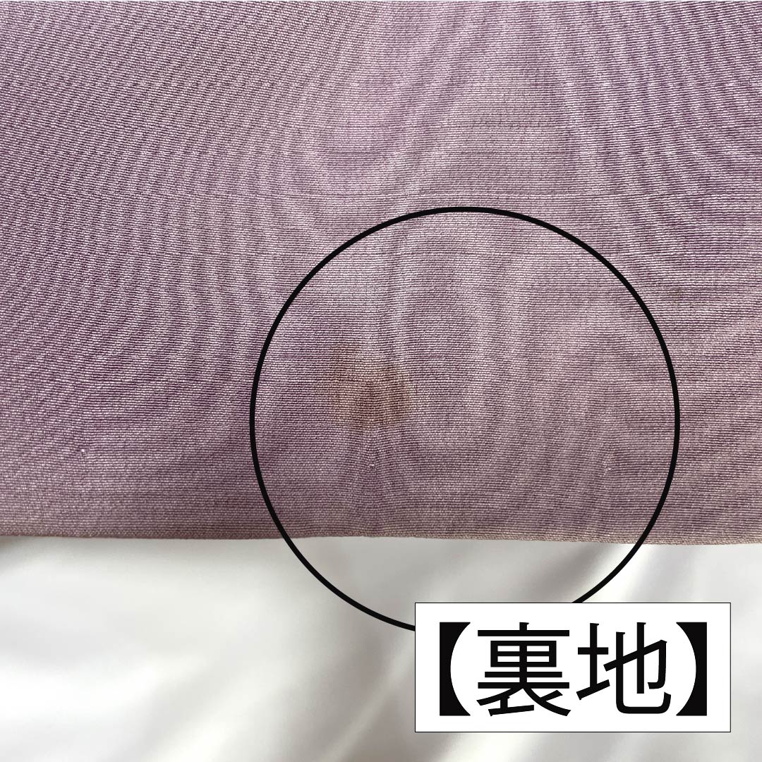 訪問着 正絹 Bランク 袷 身丈154.5cm 裄丈64cm 生成り色（きなりいろ） 福田喜重 人間国宝 一つ紋 上田家桐 刺繍 クリーム系 1112006824215