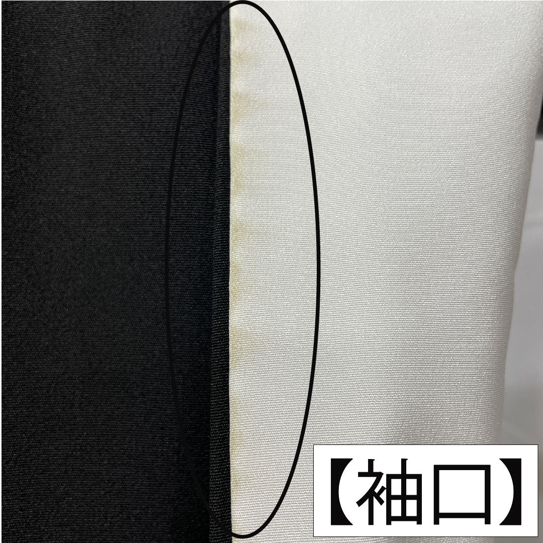 Black formal kimono, pure silk, length 165cm, sleeve length 66cm, lined, Kyoto yuzen, period figure and landscape pattern, artist's work, five crests, five-three paulownia, A rank, black, 1111001633510
