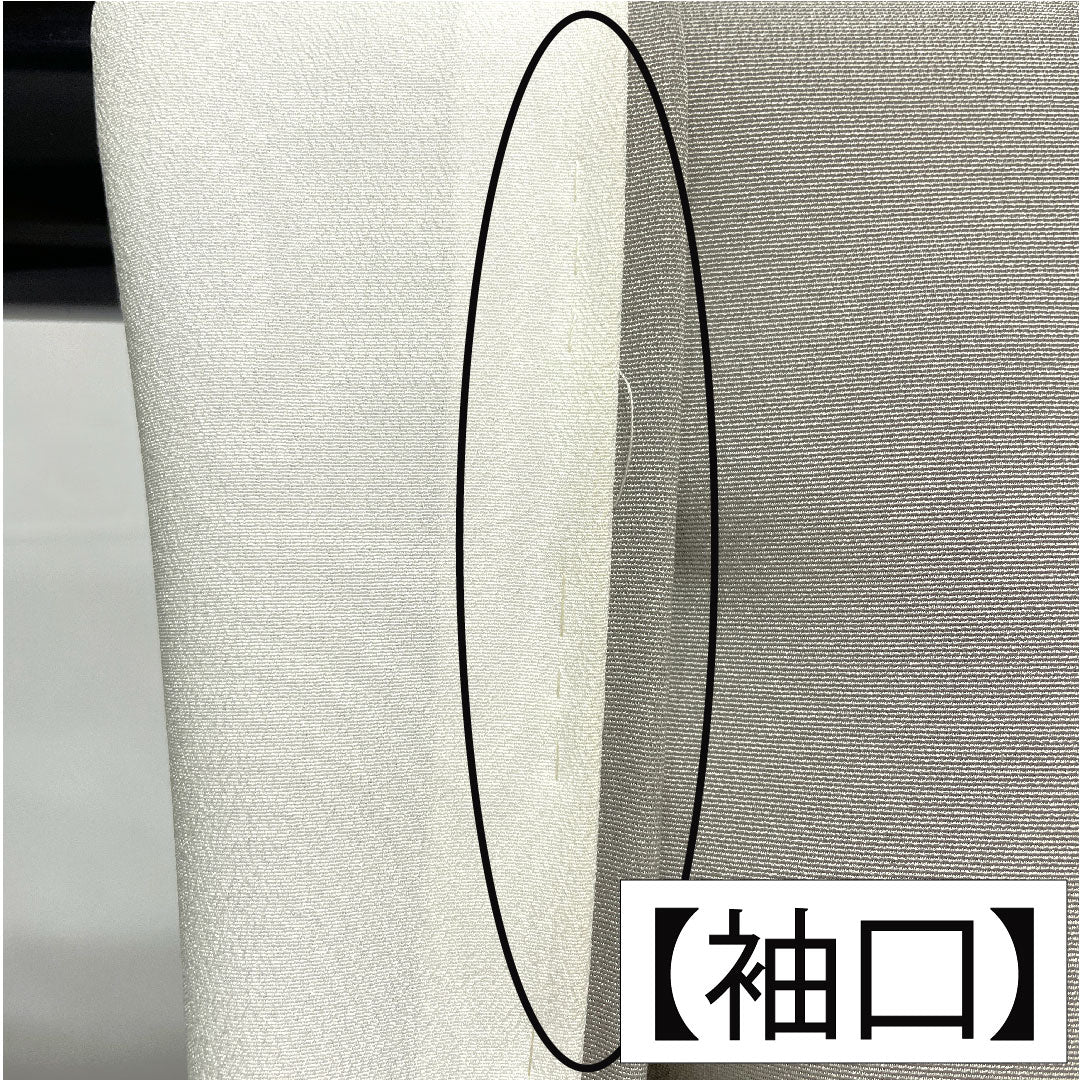色留袖 正絹 身丈161cm 裄丈63cm 袷 薄鼠色（うすねずいろ） 京友禅 波 帆掛け船 一つ紋 五三桐 クイーンパール加工 Aランク グレー系 1111001433422