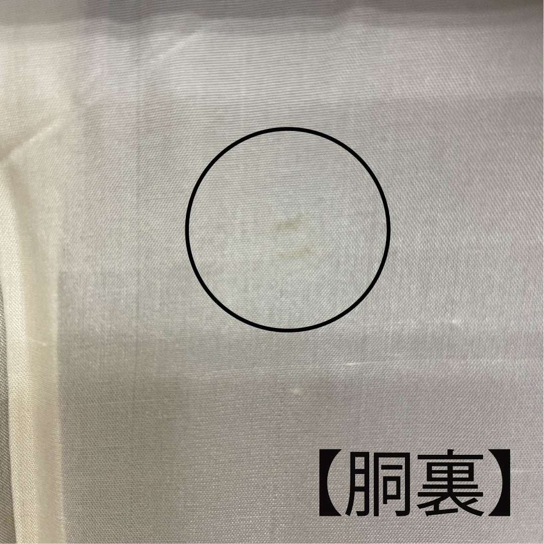 Oshima Tsumugi, Length 156cm, Sleeve length 64cm, Weft Kasuri, Landscape pattern, Pure silk, A rank, Lined, Black, 1116001573310