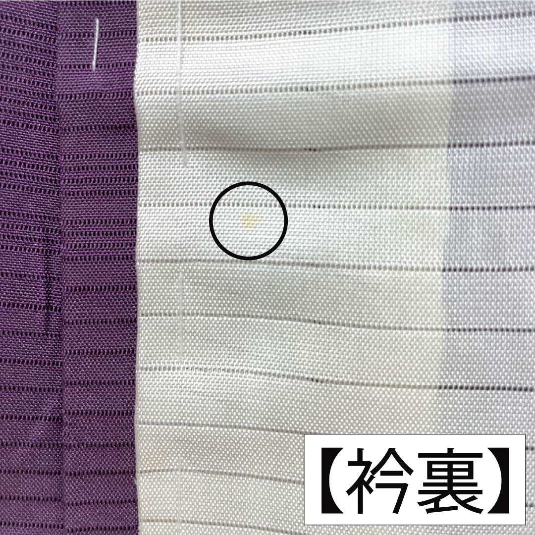 リサイクル着物】夏物 正絹 色無地 Aランク 身丈158.5cm 裄丈65cm 半色