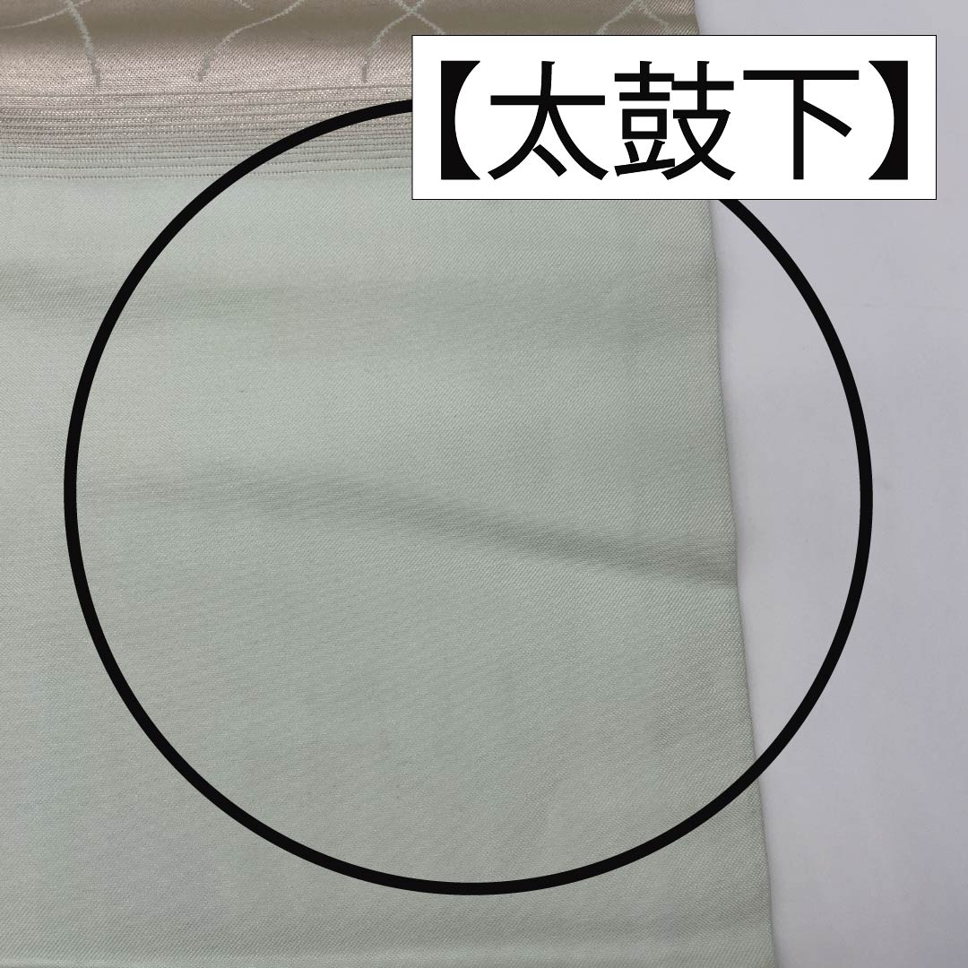 Nagoya obi, Unohanairo (color of Unohana), Karaori, floral pattern, obi length 359cm, pure silk, A rank, point pattern, casual, light blue, 1124007423324, Nagoya tailoring
