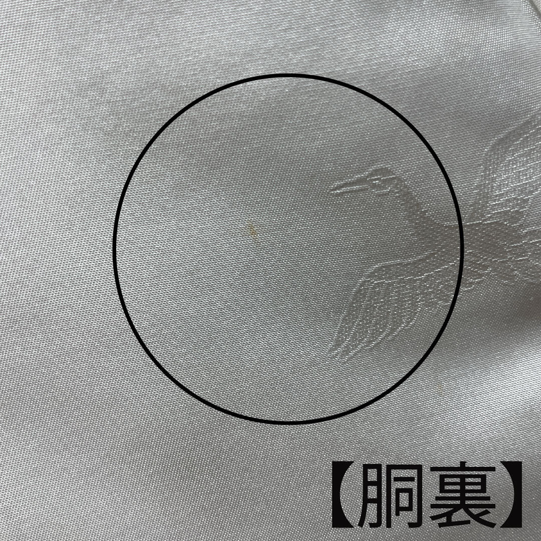 黒留袖 身丈152cm 裄丈63cm 袷 作家物 京友禅 石庭模様 桔梗 正絹 Aランク 五つ紋 黒系 1111000923210