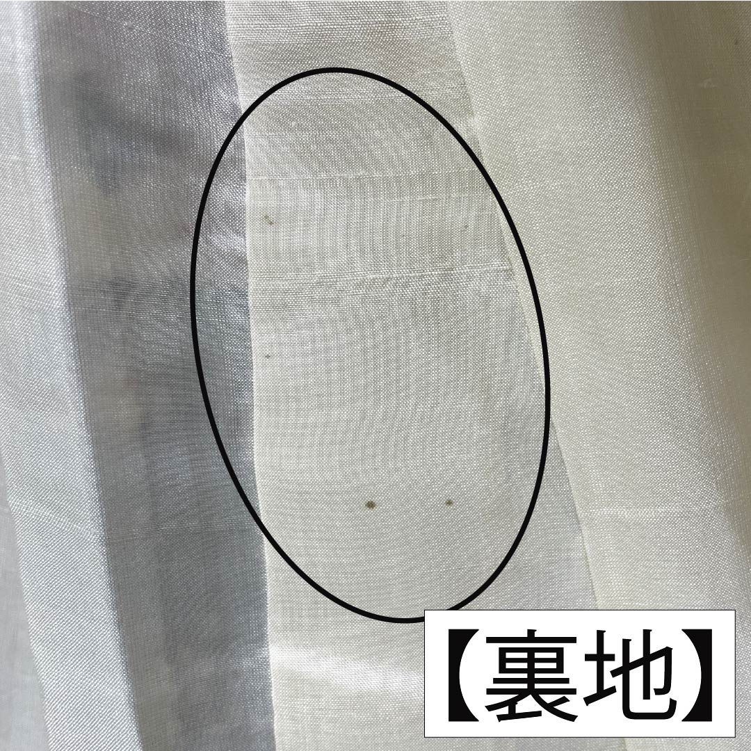 小紋 正絹 Aランク 身丈158.5cm 裄丈64cm 袷 薄肉色（うすにくいろ） 京紅型 吉祥文様 しつけ糸付き 白系 1115006983311