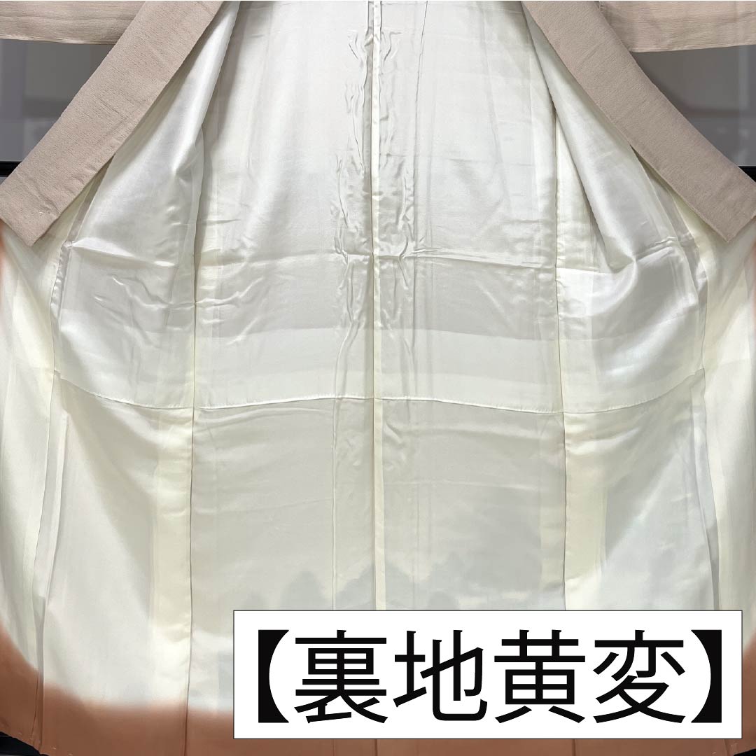 Visiting Kimono (Homongi) - Pure Silk, S-Rank, Lined, Length 161cm, Sleeve Length 65.5cm, Otomeiro (Girl's Color), Kyoto Yuzen, Artist's Work, Kinkakuji Landscape Painting, Pink, Basting Thread Included, Product Number: 1112007172413