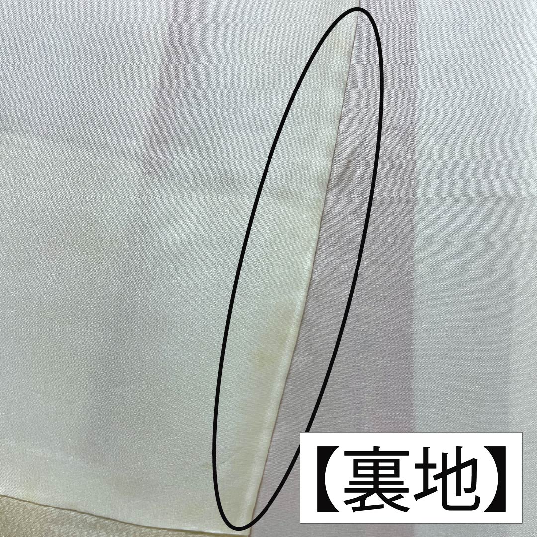 振袖 正絹 Aランク 身丈176.5cm 裄丈66cm 袷 薄柑子色（うすこうじいろ） 京紅型 吉祥文様 桜 牡丹 橙系 1113002343826