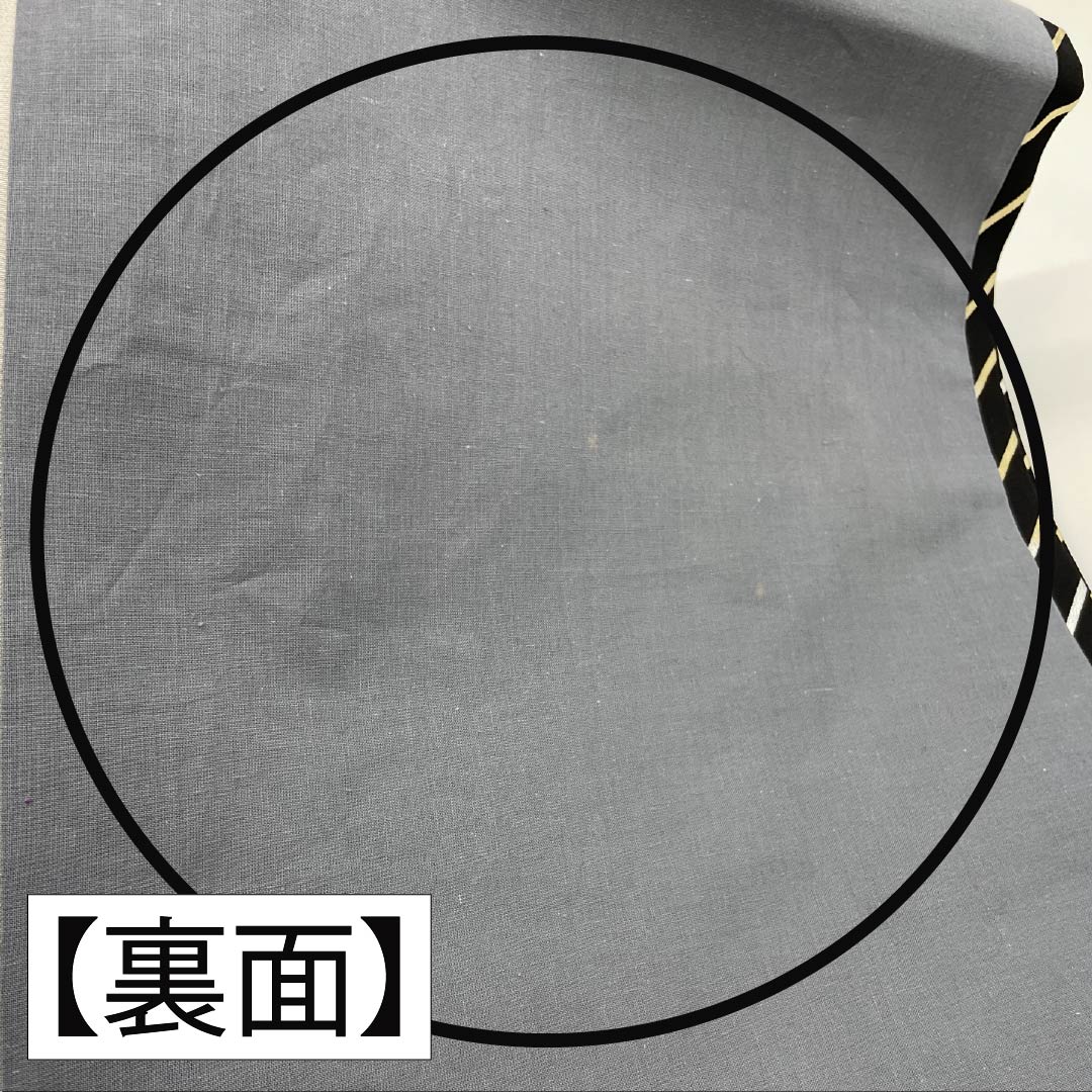 Nagoya Obi, Polyester, Grade A, White-Gray, Dyed, Classic Cherry Blossom Pattern, 360cm Long, Full Length, Semi-Formal, Gray, Item Number: 1124010883322, Open-Leg Style