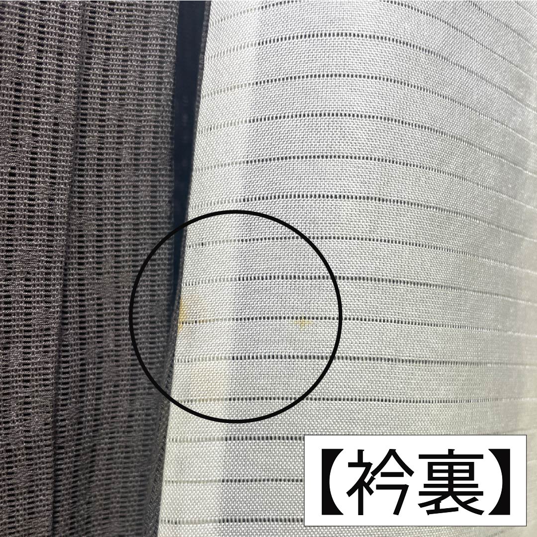 夏物 正絹 訪問着 Bランク 身丈165.5cm 裄丈65cm 都鼠色（みやこねずいろ） 京友禅 タタキ染 秋草 絽 茶系 1132005104514