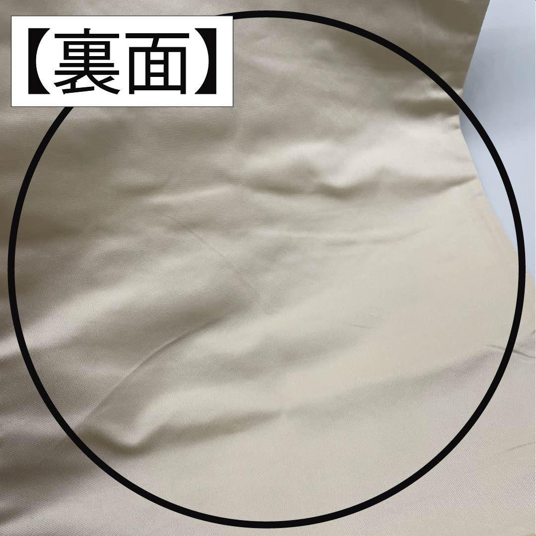 袋帯 正絹 雲井鼠色（くもいねずいろ） 留袖用 扇面 唐花 帯丈438cm Aランク 六通 フォーマル グレー系 1123014073322