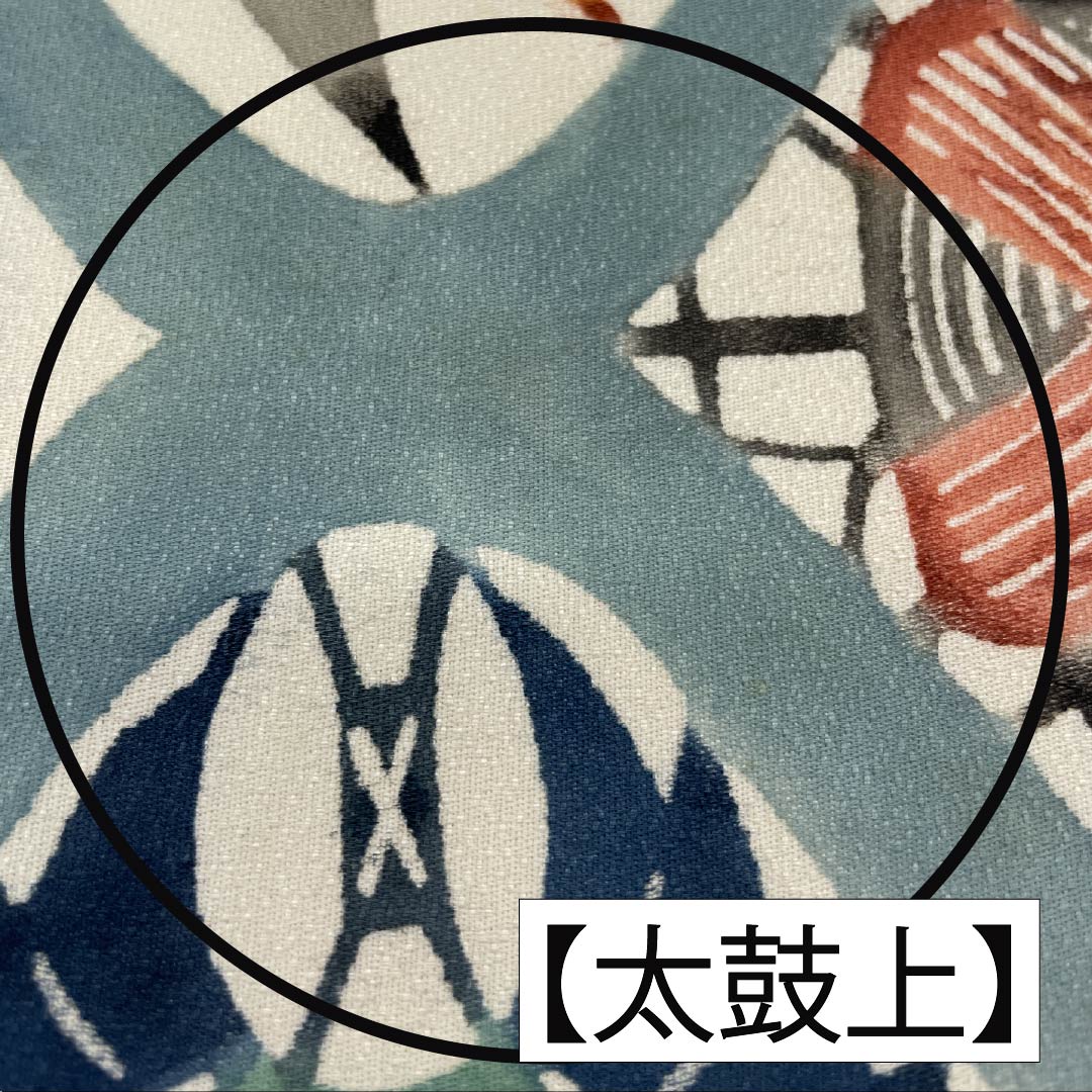 半幅帯　型染更紗　茶色系未使用品 茶色更紗文様名古屋帯 38,500円(税込)帯24-11-29 | アンティーク