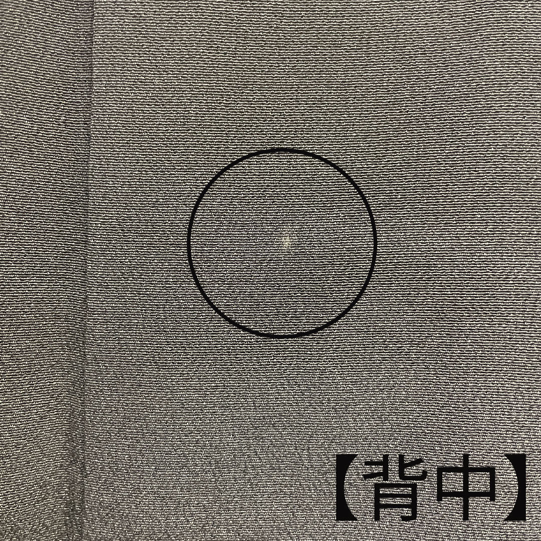 黒留袖 身丈155.5cm 裄丈61.5cm 袷 京友禅 鶴 片喰 正絹 Bランク 五つ紋 黒系 1111000344310
