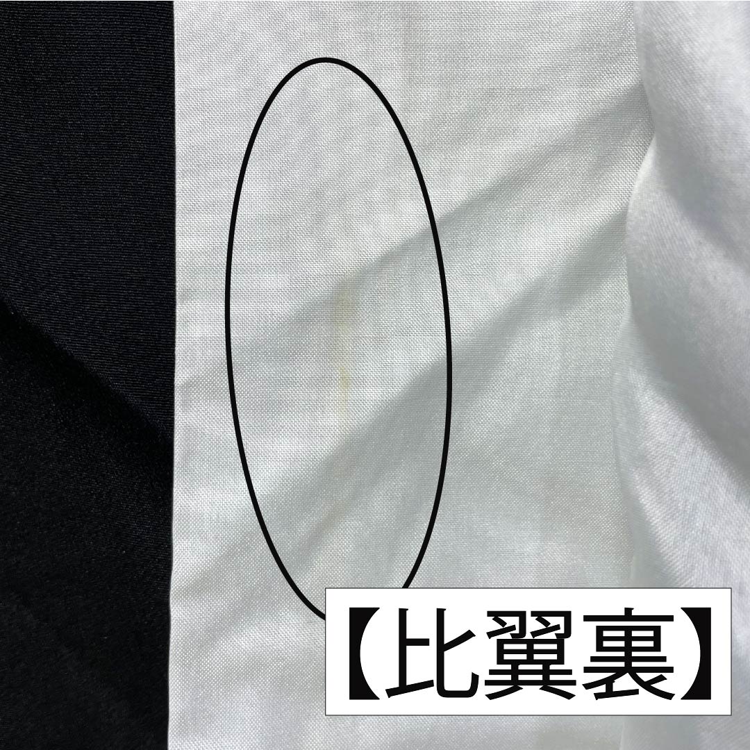 黒留袖 ポリエステル Bランク 身丈162cm 裄丈65.5cm 袷 京友禅 五つ紋 揚羽蝶 地紙 扇面 草花 洗える着物 五つ紋 黒系 1111001884410