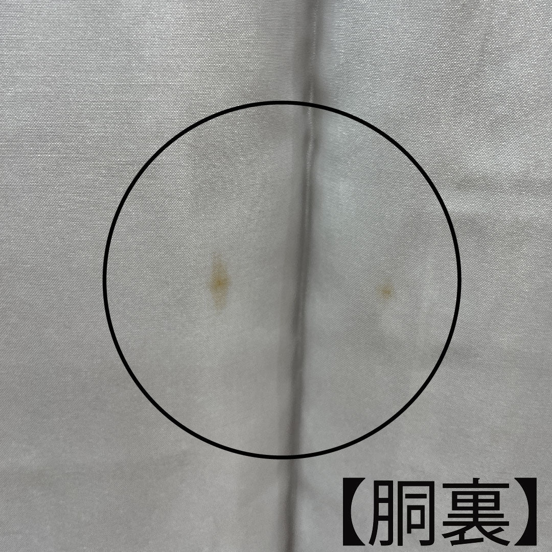 色無地 ポリエステル 帯紅色 洗える着物 しつけ糸付き 中陰桔梗  身丈156.5cm 裄丈61.5cm 単衣  Aランク ピンク系 1114000683313