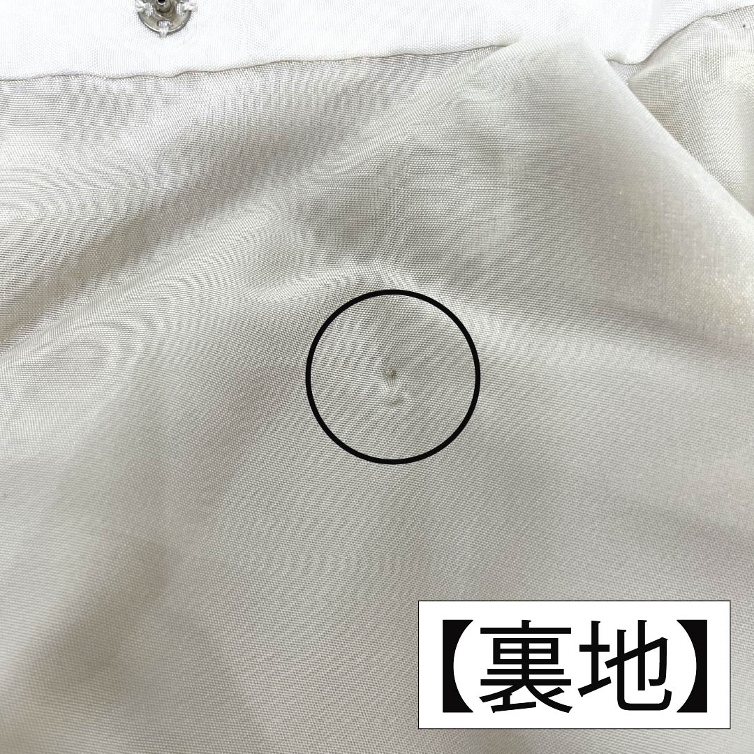 訪問着 正絹 Sランク 袷 身丈149.5cm 裄丈63cm 卵色（たまごいろ） 加賀友禅 手描き 峰山 作家物 草花 黄系 1112007262123