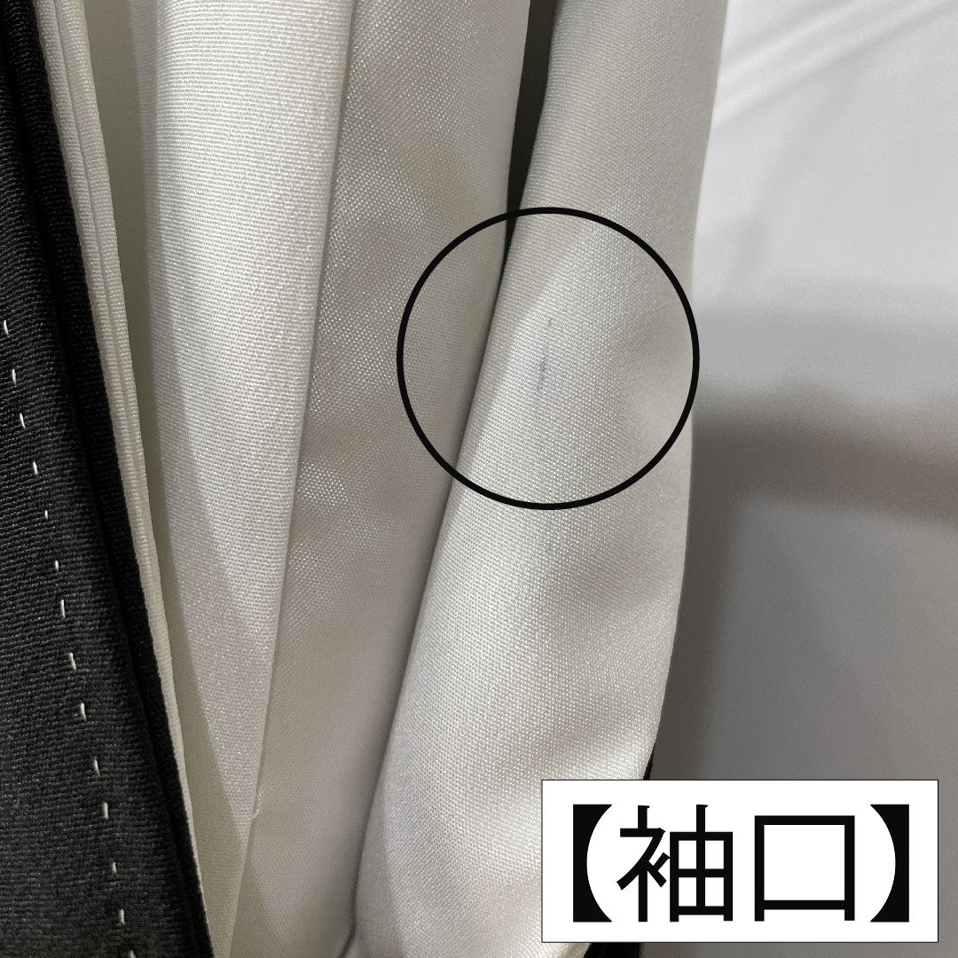 Black formal kimono, pure silk, length 165cm, sleeve length 66cm, lined, Kyoto yuzen, period figure and landscape pattern, artist's work, five crests, five-three paulownia, A rank, black, 1111001633510