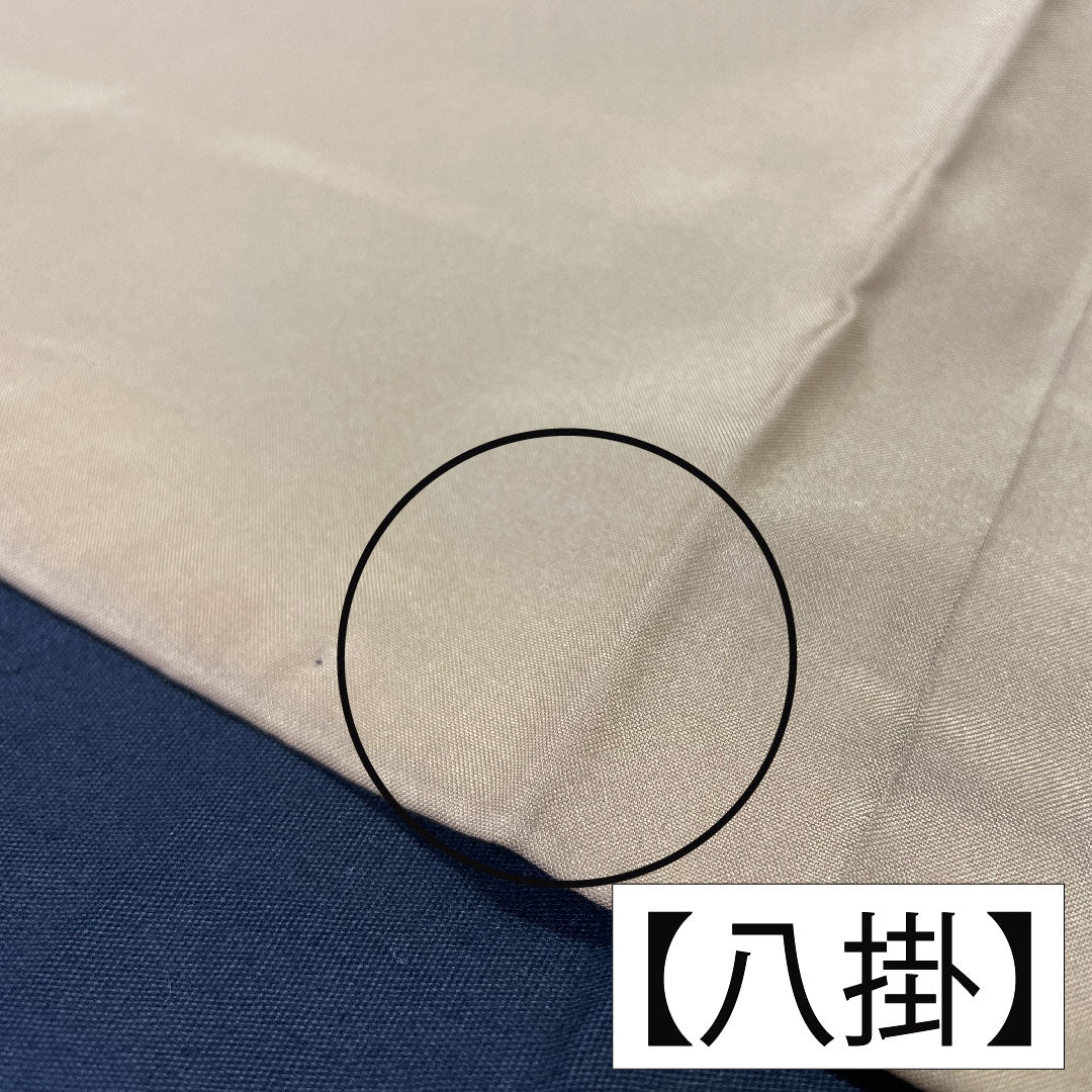 紬 正絹 身丈156.5cm 裄丈63cm 黒鼠色（くろねずいろ） 久米島紬 重要無形文化財 Bランク 袷 茶系 1116003504314