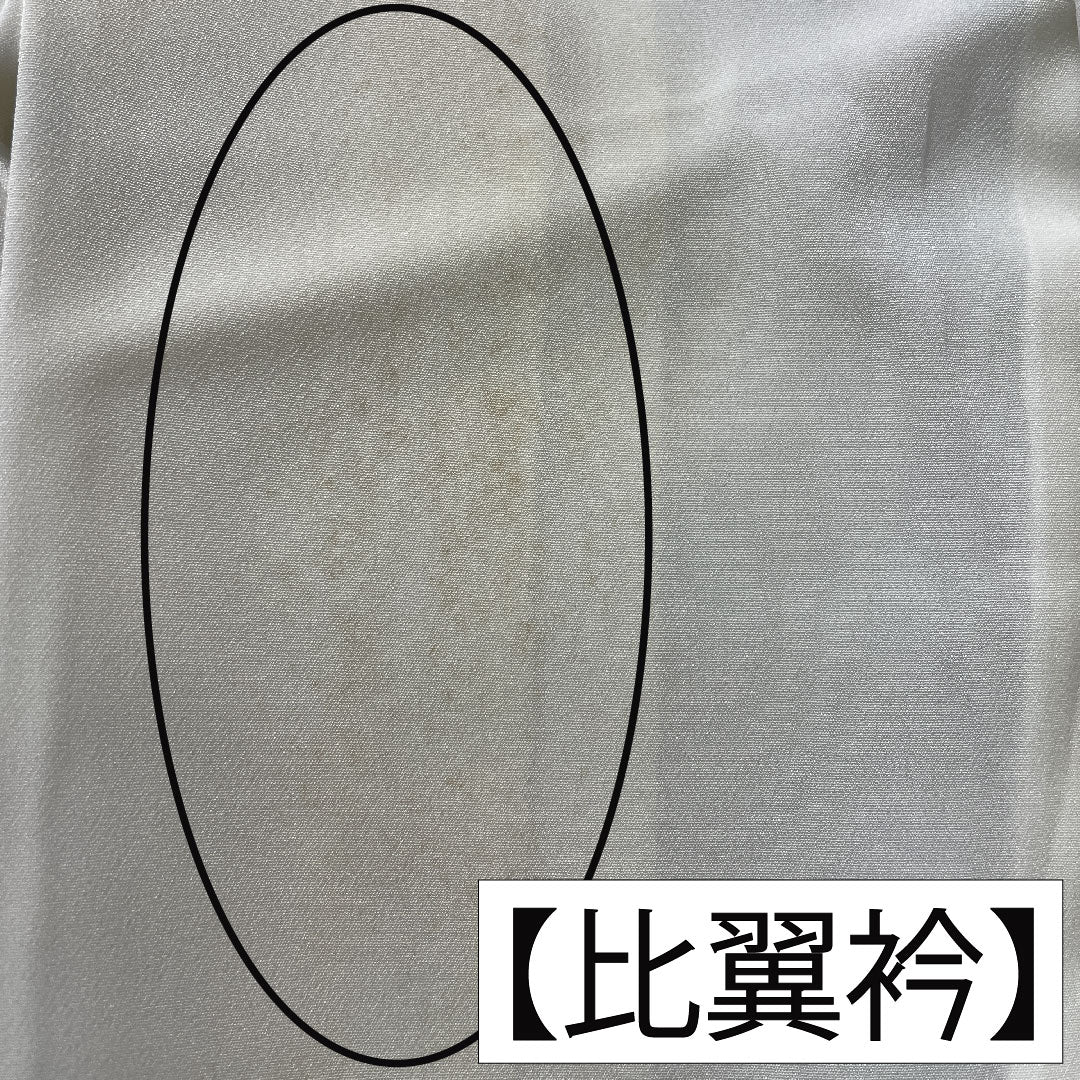 Black formal kimono, pure silk, length 162cm, sleeve length 68cm, lined, Kyoto yuzen, split pattern, phoenix, five crests, five-three paulownia, A rank, black, 1111001733410