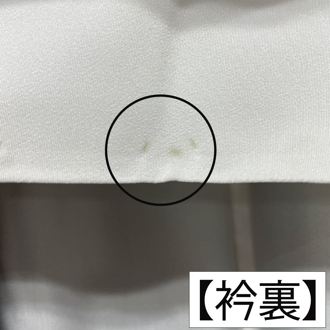 黒留袖 正絹 身丈158.5cm 裄丈62cm 袷 京加賀友禅 草花模様 作家物 五つ紋 花菱 Aランク 黒系 1111001673310