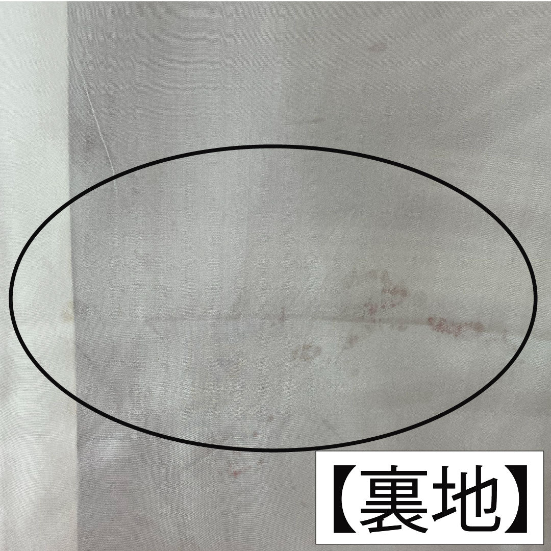 振袖 正絹 身丈160cm 裄丈62.5cm 袷 土耳古赤色（とるこあかいろ） 金通し 露芝 草花模様 Aランク 赤系 1113002043412