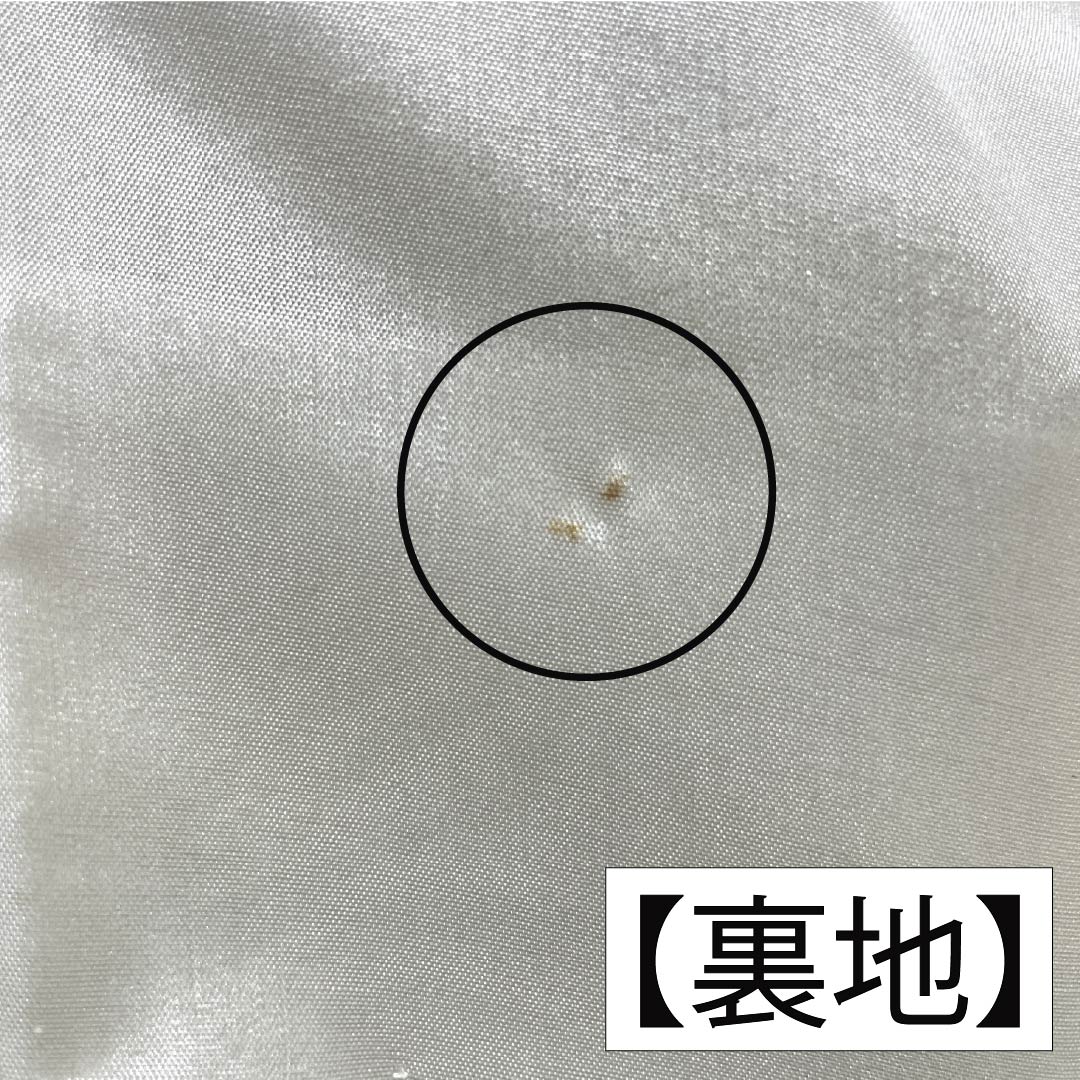 訪問着 正絹 Aランク 袷 身丈175cm 裄丈66.5cm 黄橡色（きつるばみいろ） 江戸小紋 重要無形文化財 今坂國雄 絞り道長 伝統工芸伝承者 黄系 1112007483823