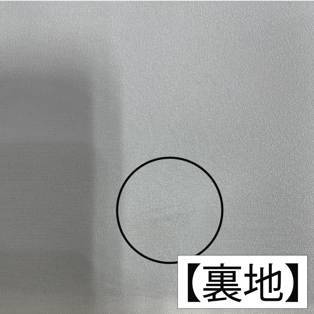 色留袖 正絹 身丈161cm 裄丈63cm 袷 薄鼠色（うすねずいろ） 京友禅 波 帆掛け船 一つ紋 五三桐 クイーンパール加工 Aランク グレー系 1111001433422
