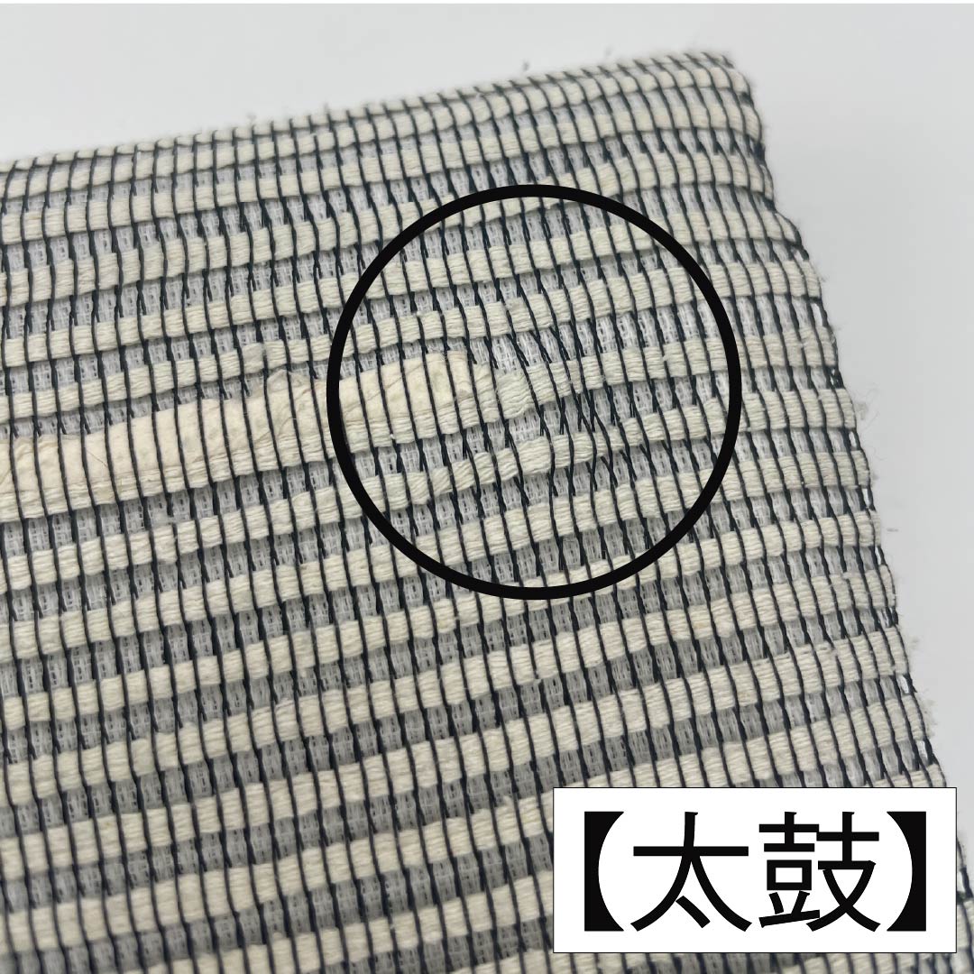 袋帯 正絹 抽象模様 帯丈446cm Bランク 六通 カジュアル モノトーン 1123012434327