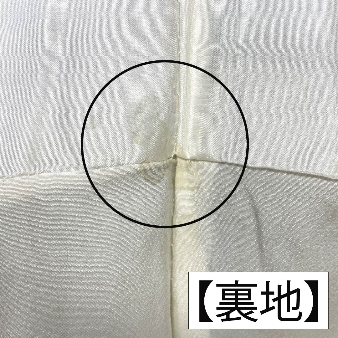 リサイクル着物】小紋 正絹 身丈155cm 裄丈64cm 袷 半色（はしたいろ