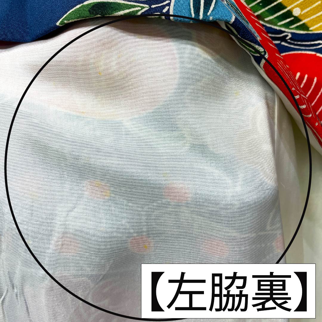 振袖 正絹 Aランク 身丈160cm 裄丈62.5cm 袷 印度藍色（いんどあいいろ） 京紅型 吉祥文様 松 牡丹 紺系 1113002453418