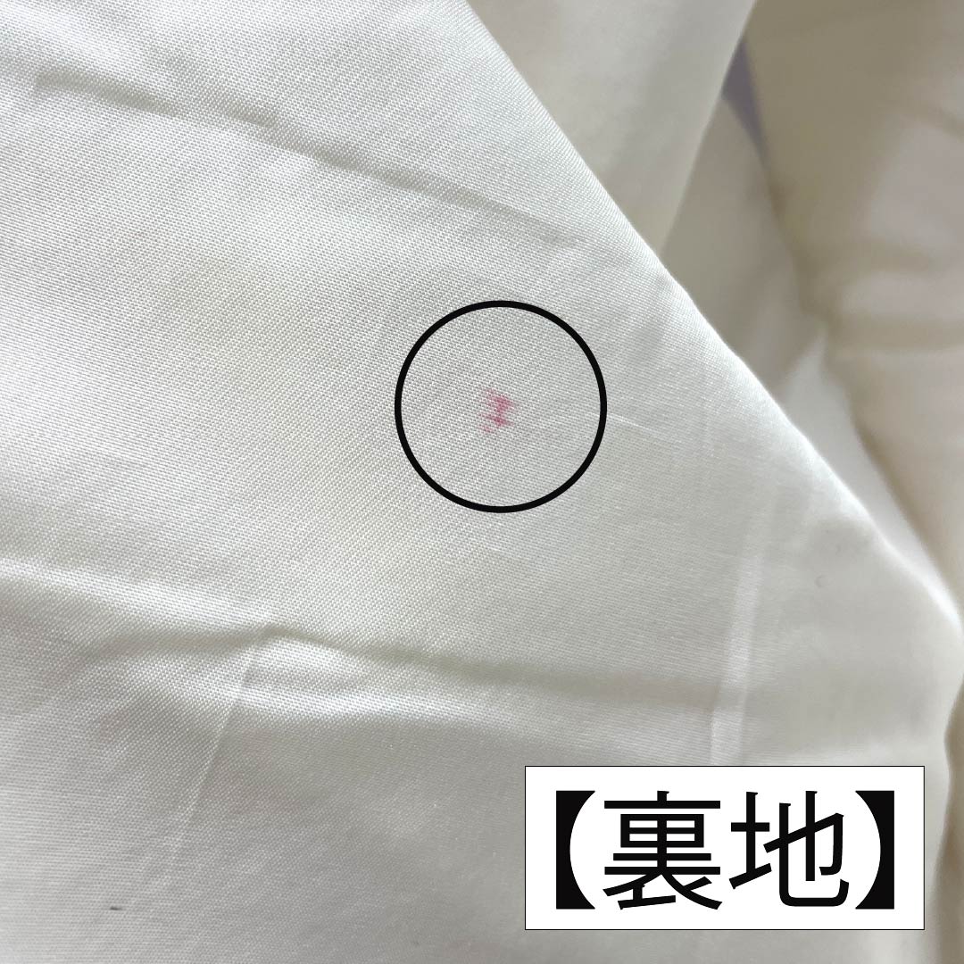 リサイクル着物】振袖 正絹 Aランク 身丈161.5cm 裄丈65.5cm 袷 乳白色