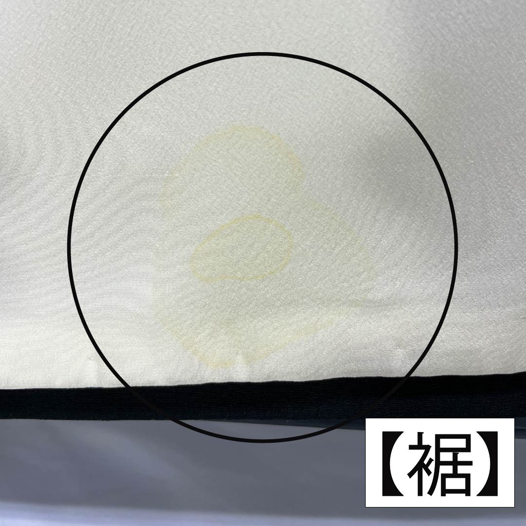 黒留袖 正絹 Aランク 身丈159cm 裄丈64.5cm 袷 京加賀友禅 五つ紋 抱き茗荷 作家物 風景模様 松 梅 五つ紋 黒系 1111001963310