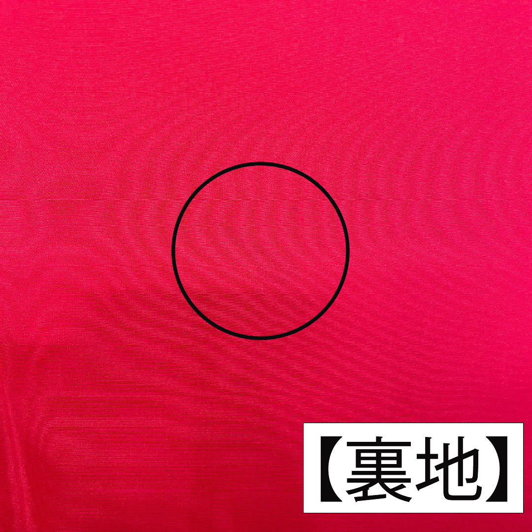 色打掛 正絹 Aランク 身丈184cm 裄丈60.5cm 唐織 蝶 草花模様 袷 朱系 1110001003916