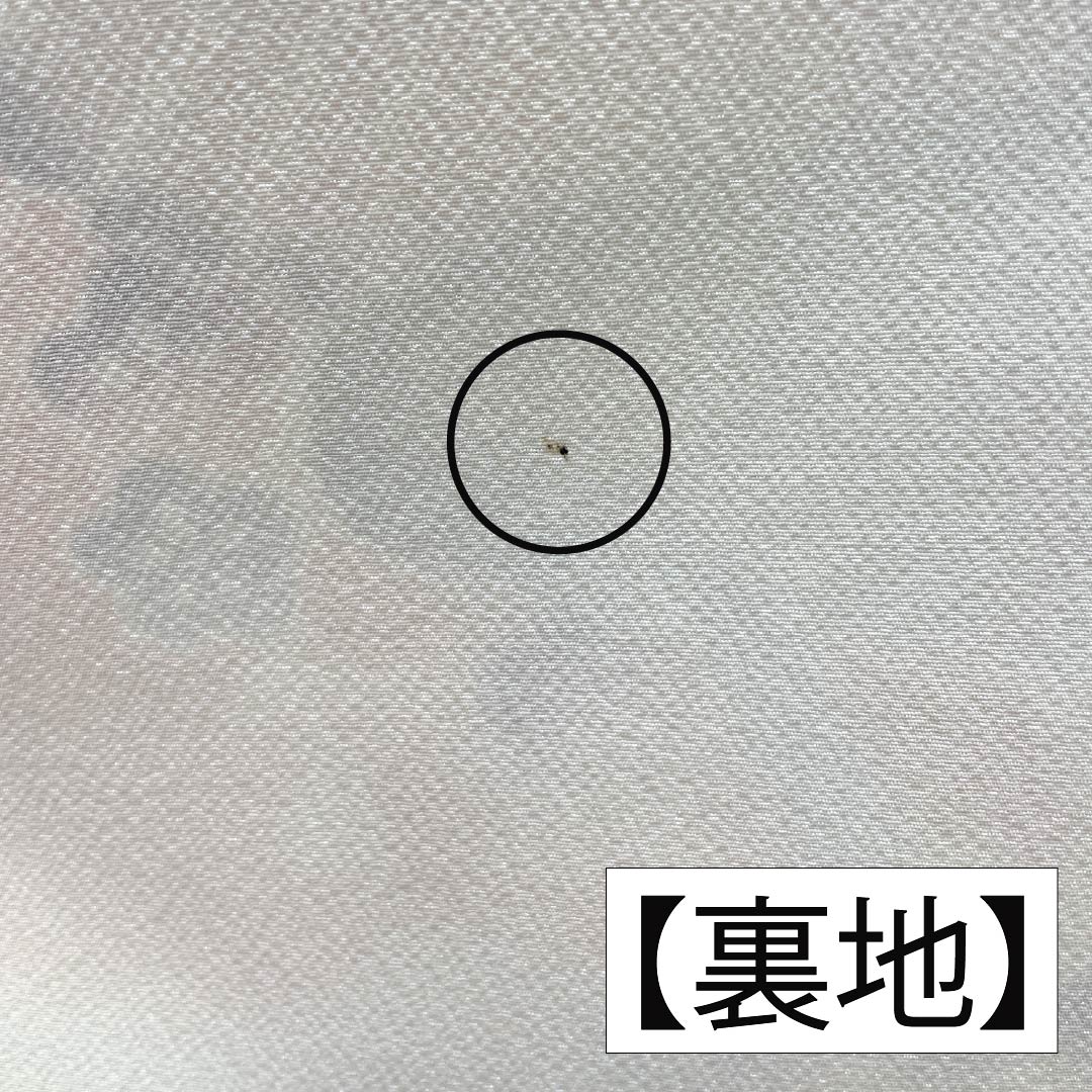 振袖 正絹 Aランク 身丈161.5cm 裄丈65.5cm 袷 乳白色（にゅうはくしょく） 京紅型 吉祥文様 しつけ糸付き 白系 1113002913411