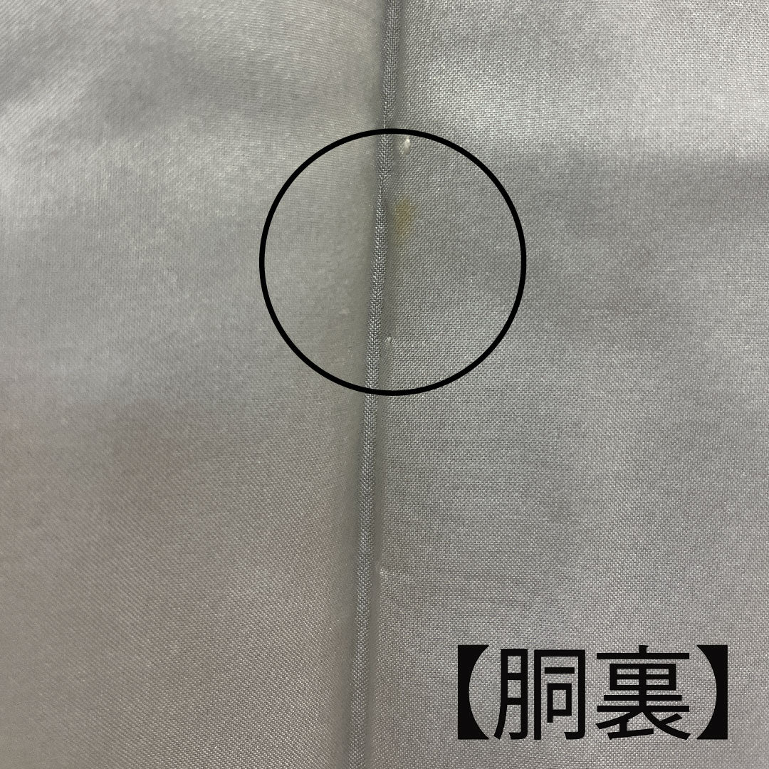 大島紬 身丈166cm 裄丈67cm 緯総絣 亀甲 正絹 Bランク 袷 緑系 1116001554519