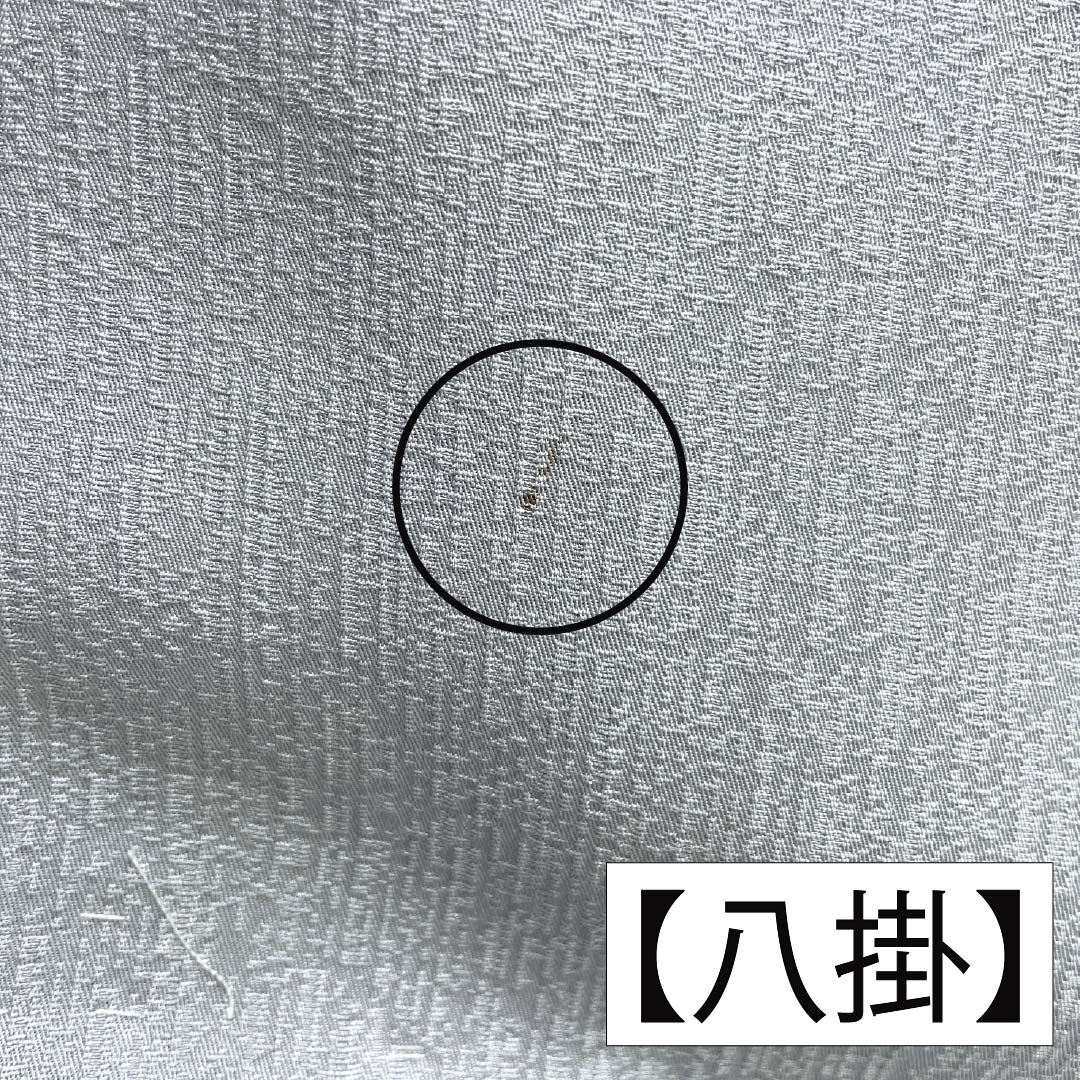 訪問着 正絹 Bランク 袷 身丈168cm 裄丈62cm 白銅色（はくどういろ） 蘇州刺繡 草花 流水 しつけ糸付き グレー系 1112007524522