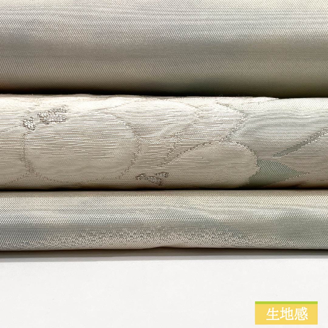 名古屋帯 正絹 Aランク ハナミズキ ふくれ織 帯丈352cm ポイント柄 カジュアル グラデーション系 1124010113399 名古屋仕立て